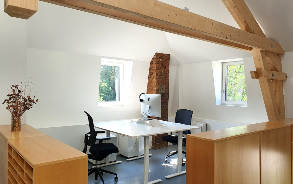 We are renting a coworking space in Mersch